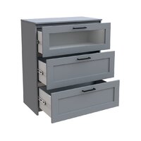 Mio Tesoro Нави 3 ящика 2.15.02.020.4 (серый, со стеклом) Image #3