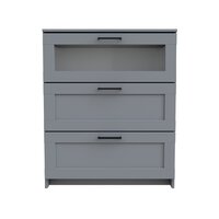 Mio Tesoro Нави 3 ящика 2.15.02.020.4 (серый, со стеклом) Image #2