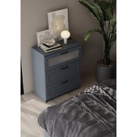 Mio Tesoro Нави 3 ящика 2.15.02.020.4 (серый, со стеклом) Image #4