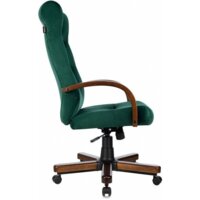 Бюрократ T-9928WALNUT Fabric (зеленый Italia Green/дерево) Image #3