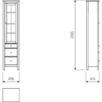 Mio Tesoro Сага 50 2.08.07.120.6 (темно-бирюзовый) Image #4