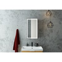  Континент Шкаф с зеркалом Allure Led 35х65 (левый) - Превью изображения №12 — Интернет-Магазин TECNO.BY