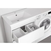 Style Line Тумба под умывальник Оптима 40 2 ящика Plus (напольная) Image #5