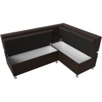 Лига диванов Стайл правый 114528 (экокожа, коричневый) Image #6