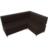 Лига диванов Стайл правый 114528 (экокожа, коричневый) Image #2