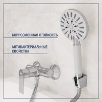 Смеситель Lauter Reef 21СК9678C с лейкой Living Nevada 21S10146 - Превью изображения №5 — Интернет-Магазин TECNO.BY
