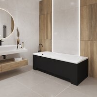 Lauter Sophia 150 21205150 (с ножками, лицевым экраном черного цвета и сифоном 21Y11021 матовый черный) Image #16