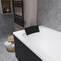 Lauter Sophia 150 21205150 (с ножками, лицевым экраном черного цвета и сифоном 21Y11021 матовый черный) Image #11