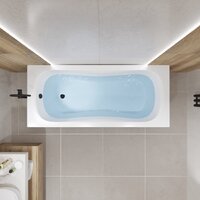 Lauter Sophia 150 21205150 (с ножками, лицевым экраном черного цвета и сифоном 21Y11021 матовый черный) Image #19