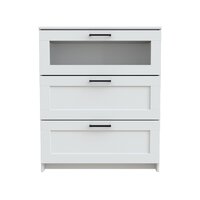 Mio Tesoro Нави 3 ящика 2.15.02.020.1 (белый, со стеклом) Image #2