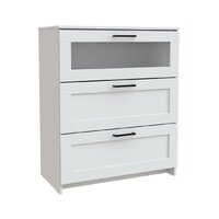 Mio Tesoro Нави 3 ящика 2.15.02.020.1 (белый, со стеклом) Image #1