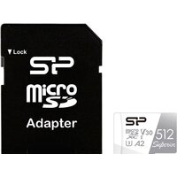 Silicon-Power Superior microSDXC SP512GBSTXDA2V20SP 512GB (с адаптером)