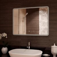  Континент Зеркало Demure Led 80x60 (с бесконтактным сенсором) - Превью изображения №2 — Интернет-Магазин TECNO.BY