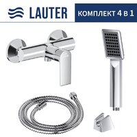 Смеситель Lauter Reef 21СК9678C с лейкой Living Serene 21S00103 - Превью изображения №16 — Интернет-Магазин TECNO.BY
