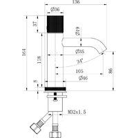 Смеситель Roxen Vine 50030116-CH - Превью изображения №9 — Интернет-Магазин TECNO.BY