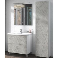 Vigo Шкаф-пенал Geometry 450 (бетон) Image #2