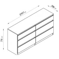 Mio Tesoro Кастор 6 ящиков 2.03.02.080.1 (белый) Image #8