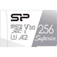 Silicon-Power Superior microSDXC SP256GBSTXDA2V20SP 256GB (с адаптером) Image #2