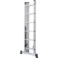 Новая высота NV 123 алюминиевая трёхсекционная 3x6 ступеней Image #3
