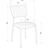 AksHome Rain (темно-бежевый велюр HLR-09/черный) Image #14