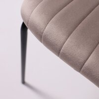 AksHome Rain (темно-бежевый велюр HLR-09/черный) Image #10