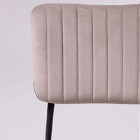 AksHome Rain (темно-бежевый велюр HLR-09/черный) Image #8