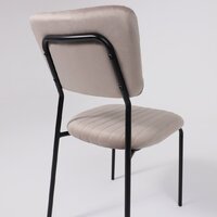 AksHome Rain (темно-бежевый велюр HLR-09/черный) Image #5