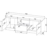 Интерлиния ТВ Концепт КТ-ТВ3-50 (черный/белый платинум) Image #4