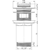 Wellsee Drainage System 182130000 (матовый черный) Image #3