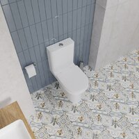 Унитаз напольный Lauter W246 2110246 + гигиенический душ Rainix 21LT7711CH (горизонтальный выпуск) - Превью изображения №10 — Интернет-Магазин TECNO.BY