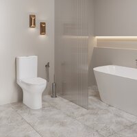 Унитаз напольный Lauter W246 2110246 + гигиенический душ Rainix 21LT7711CH (горизонтальный выпуск) - Превью изображения №15 — Интернет-Магазин TECNO.BY