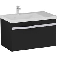 Lauter Тумба под умывальник Eva 69 (черный матовый, ручка из матовой стали) Image #3