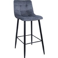 AksHome Stella (серый велюр HLR21/черный)