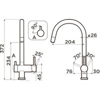 Omoikiri Yamada-P-GR (leningrad grey) Image #2