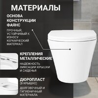 Saniteco KW-9005W в комплекте с инсталляцией + Marberg 507 RD MT-BL + Marberg 507 Image #5