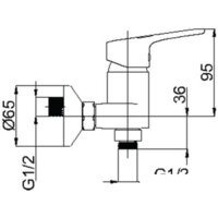 Rubineta UNO-12 BK2 (черный) Image #2