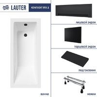 Lauter Estelle 170 21206070 (с ножками, черным подголов.,черным лиц. и торц.экраном)