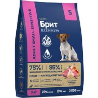 Brit Premium Sensitive Adult Small с ягненком и индейкой 5092987 (3кг) Image #2