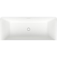 Wellsee DeSire 175,5x76 231503002 (отдельностоящая ванна белый глянец, экран, ножки, сифон-автомат глянцевый белый) Image #4
