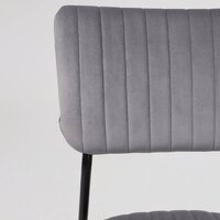 AksHome Rain (серый велюр HLR-20/черный) Image #9