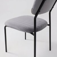 AksHome Rain (серый велюр HLR-20/черный) Image #7