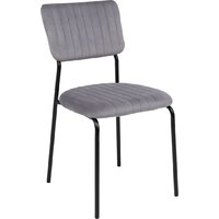 AksHome Rain (серый велюр HLR-20/черный)