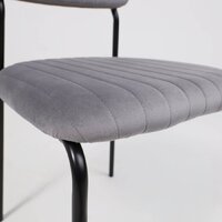 AksHome Rain (серый велюр HLR-20/черный) Image #6