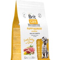 Brit Dog Puppy&Junior Medium Healthy Growth с индейкой и уткой 3 кг