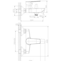Смеситель Rossinka Silvermix S35-31 - Превью изображения №2 — Интернет-Магазин TECNO.BY
