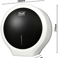 Puff 7135Bl (белый/черный) Image #7