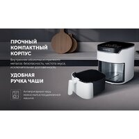 Аэрогриль (аэрофритюрница) Polaris PAF 5502 (белый) - Превью изображения №21 — Интернет-Магазин TECNO.BY
