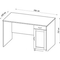 Mio Tesoro Кастор 116x65 2.03.06.030.3 (дуб сонома) Image #8