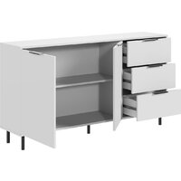 Тумба Mio Tesoro Rimini KOM2D3S/150 (белый/белый) - Превью изображения №3 — Интернет-Магазин TECNO.BY