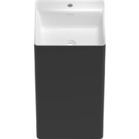 Wellsee Pure BY Wellsee 230716000 (отдельностоящий, с отверстием под смеситель, матовый черный/глянцевый белый) Image #2